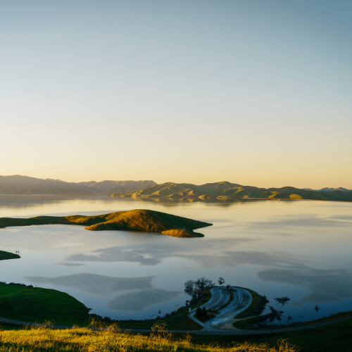 View of San Luis Reservoir 